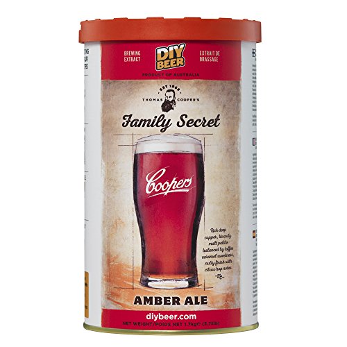 Malto Per Birra Coopers Amber Ale Family Secret 1.7Kg = 23 Litri Di Birra