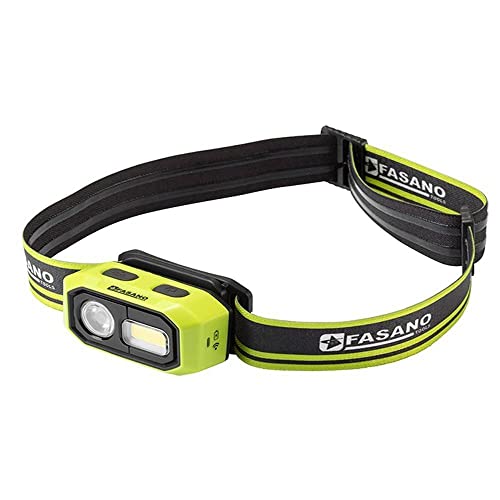 Fasano Tools Lampada Da Testa A Doppio Led Con Sensore On Off Contactless