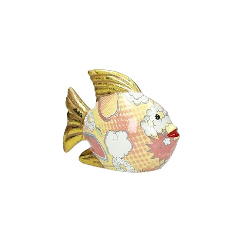 Brandani Salvadanaio Pesciolino Portafortuna Dolomite Multicolore
