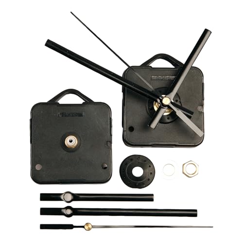 Creativ Company 13003 Orologio Da Parete (Batteria Aa 1,5 V) Nero (55 X 55 X 15 Cm)