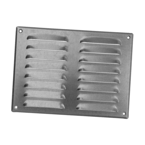 260X190Mm Griglia Di Ventilazione Con Zanzariera - Griglie D'Aerazione In Metallo - Acciaio Zincato