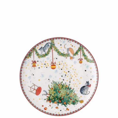 Hutschenreuther Piatto Piatto Piatto 22 Cm, Porcellana Multicolore