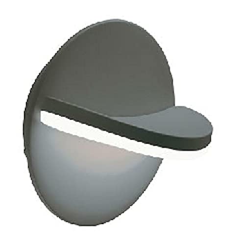 Sovil Lampada Parete Esterno Escort-Applique 16W Led 4000K Grigio 9921316