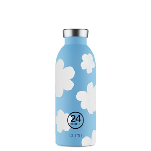 24Bottles Clima Bottle - Borraccia Termica Da 330Ml/500Ml/850Ml, Bottiglia Thermos Con Tappo 100% Ermetico (12 Ore Bevande Calde 24 Ore Fredde), Borra