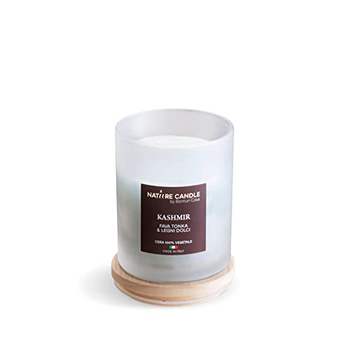 Nature Candle Linea Atelier 200G - Kashmir - Fava Tonka E Legni Dolci