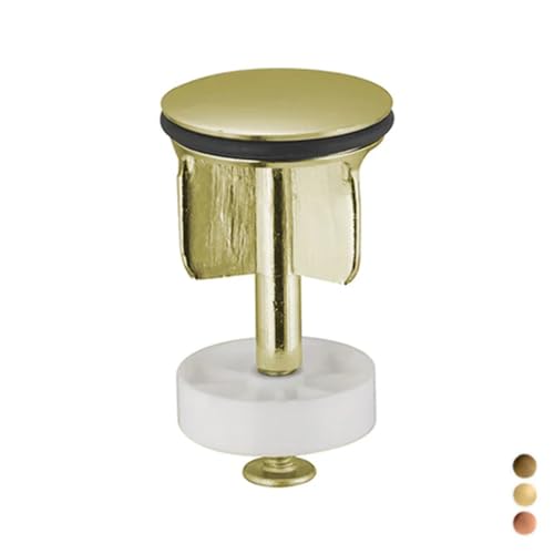 Dianhydro Tappo Per Scarico In Ottone 1" 1/4 Dorato