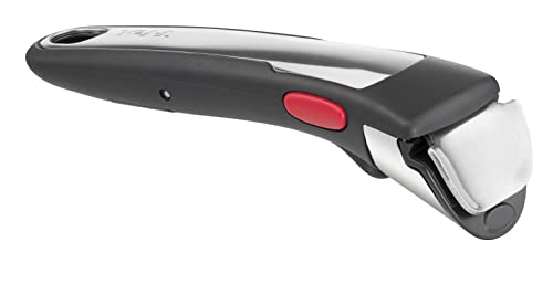 Tefal Ingenio - Maniglia Rimovibile Premium Nera, Impilabile, Chiusura Di Sicurezza A 3 Punti, Supporta Fino A 10 Kg, Garanzia 10 Anni, Made In France