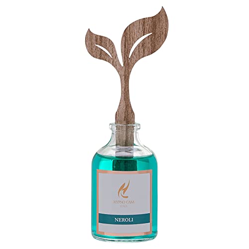 Hypno Casa Diffusore Con Bastoncini Sagoma Doppia Foglia 50Ml Neroli