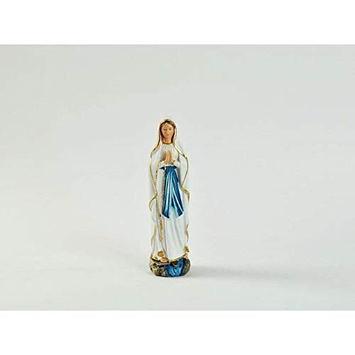 Madonna Di Lourdes In Resina 20 Cm Statua Religiosa