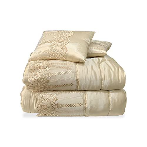 Nada Home Trapunta Piumone Invernale Letto Matrimoniale Renato Balestra Con Pizzo 5524