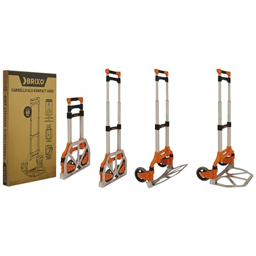 Brixo - Carrello Portapacchi Pieghevole Brixo Kompact 60 Kg