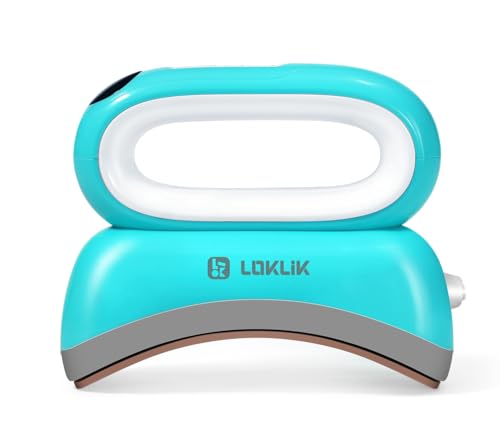 Loklik Impress Hat Blu Pressa Calda Curva Compatta Termoadesiva Tessile Berretto, 20.5X16.5X16 Cm