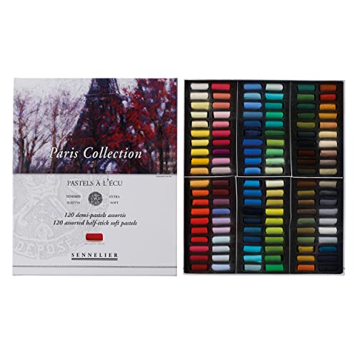 Sennelier Pastelli Soft Half St 120/Pkg, Multicolore, 120 Pezzi (Confezione Da 1)