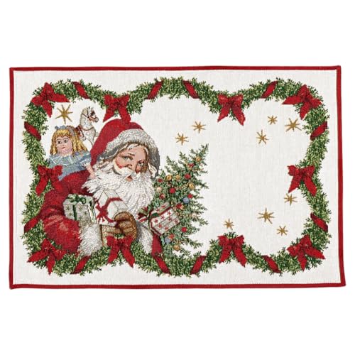 Villeroy & Boch – Toy'S Fantasy Tovaglietta Gobelin, Motivo Babbo Natale, Multicolore, 32 X 48 Cm, Cotone, Lavabile In Lavatrice