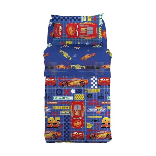 Copriletto Primaverile Disney Caleffi Cars Game Singolo