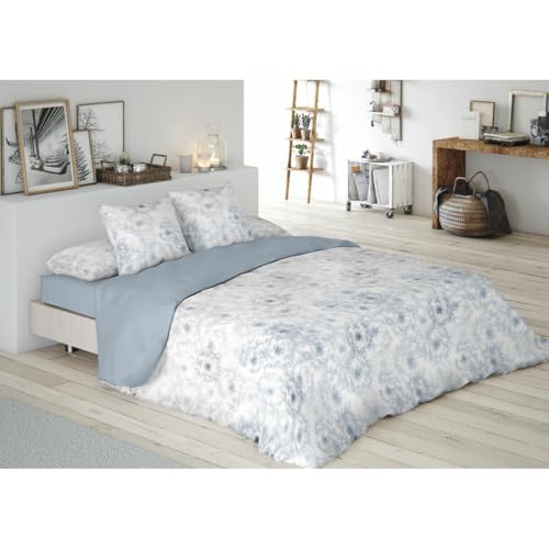 Pierre Cardin Jewel - Set Copripiumino Blu Per Letto Da 105 3 Pezzi