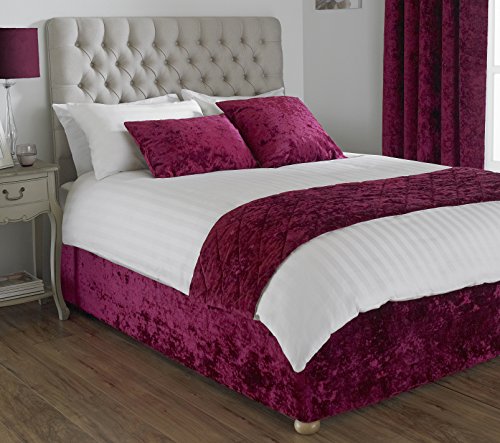 Paoletti Verona B/Wrap Ks, Poliestere, Wine Red, King