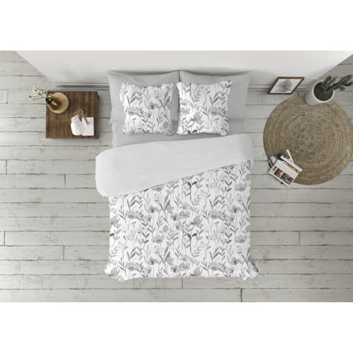 Pierre Cardin Set Copripiumino Fany Grigio Letto Da 180 3 Pezzi