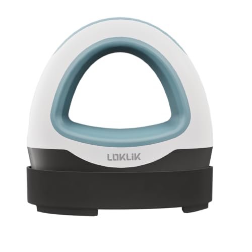 Loklik Mini Heat Press Denim Blu Stampa Riscaldante Compatta Termoadesiva Stampa Tessile