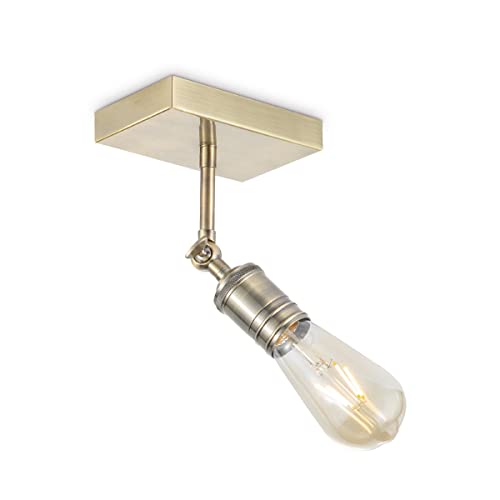 Home Sweet Home Collection Faretto A Led Da Soffitto, Bronzo, 1 Flammig