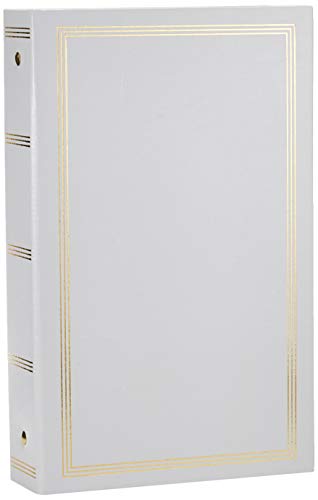 Pioneer Photo Album Stc-46/Br 3-Ring Photo Album Tradizionale White