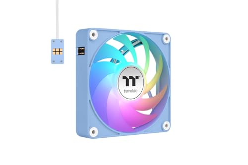Thermaltake Ct140 Ex Argb Sync Hydrangea Blue 3 Pack Gehäuselüfter