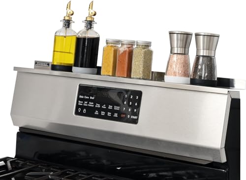 Stove Shelf - Acciaio Inox - 76,2 Cm - Ripiano Magnetico Per Stufa Cucina