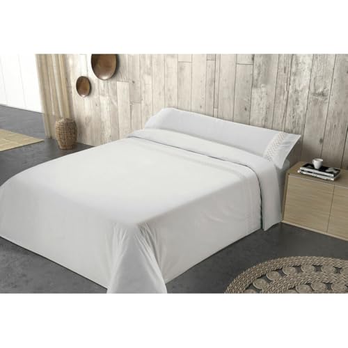 Pierre Cardin Set Copripiumino Elisa Bianco 3 Pezzi
