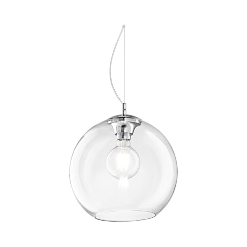 Ideal Lux Nemo Sp1 D35 Lampada, Trasparente