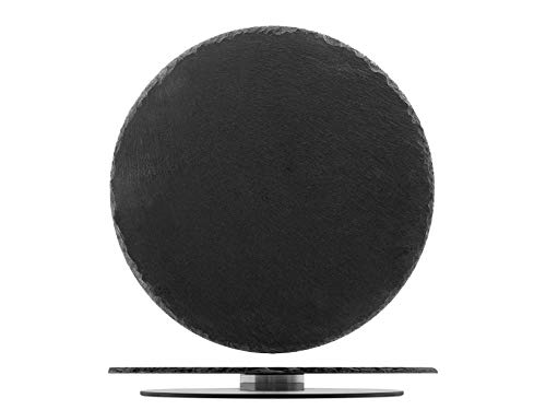 H&H Piatto Ardesia Girevole Cm30