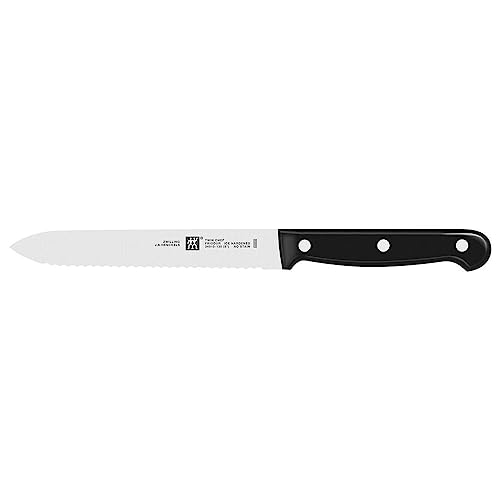Zwilling Twin Chef 2 Coltello Universale, Stainless Steel, Nero, 13 Cm