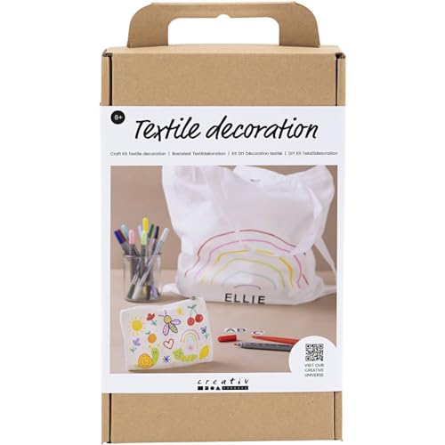 Creativ Kit Artigianale Decorazione Tessile, 1 Confezione