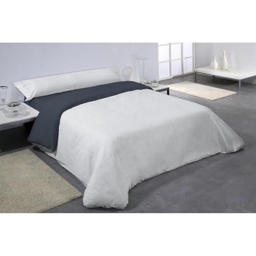 Hosteline Set Copripiumino Tenerife Blu 3 Pezzi