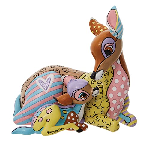 Disney Britto Collection, Statuetta Di Bambi E Madre