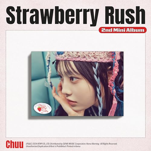 Strawberry Rush – Stayg Qr Card Album Version – Incl. 5 Foto Concept, Polaroid Photocard, Ar Photocard + Selfie Photocard