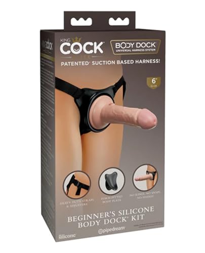 Pipedream - Beginners Silic. Body Dock Kit - Strap On Harness Zwart (Sc-22714_Black)