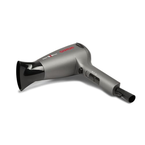G3 Ferrari G30064 "Texta Easy" Asciugacapelli Professionale, 2000 W, 2 Velocità, Grigio