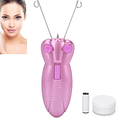 Epilatore Elettrico Con Filettatura,Filettatrice Per Epilatore Facciale Per Capelli Facciali Filo Di Cotone Epilatore Ricaricabile Per Femminile Facci