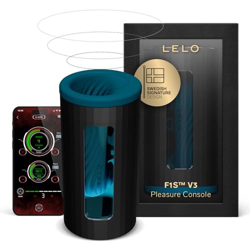 Lelo F1S V3 Console Di Piacere Per Uomini Con App Bluetooth, 8 Modalità Di Piacere E Una Funzionalità Ai Interattiva (Teal)