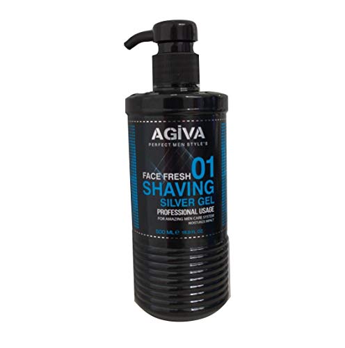 Agiva Shaving Gel 01 Silver500Ml