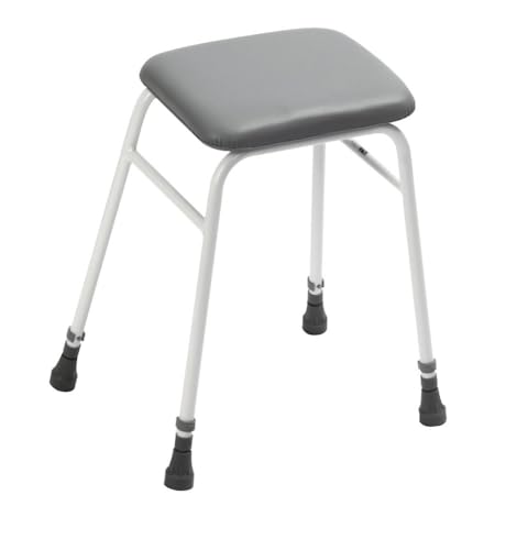 Days Height Adjustable Perching Shower Stool, Shower Chair, Slip-Resistant Rubber Tips, Bathing Aid For Elderly, Disabled, And Hanicapped, Bath Seat B