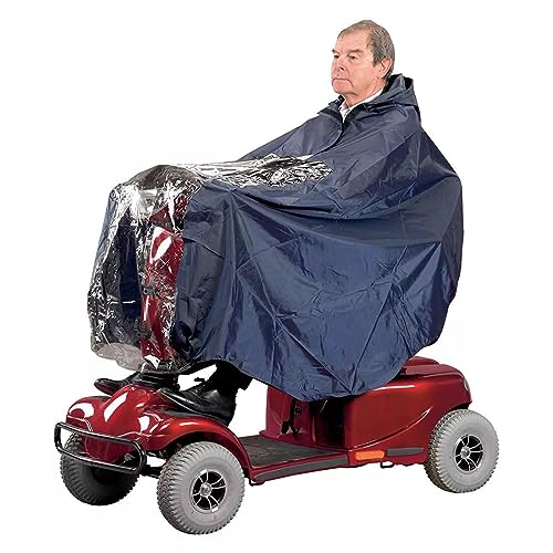 Poncho Antipioggia Per Veicoli Elettrici, Parapioggia Per Scooter Mobilità, Antivento, Impermeabile, Per Sedia A Rotelle, Mantello Per Attività All'Ap