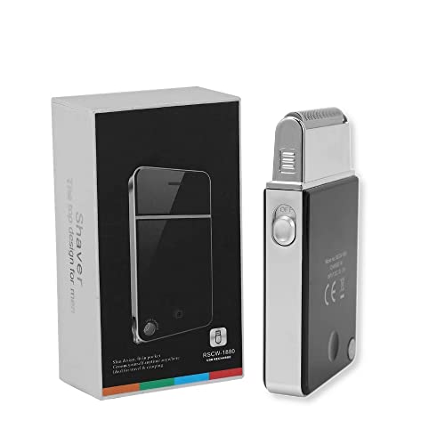 Rasoio Elettrico, Rasoio Elettrico Per Barba Da Uomo, Rasoio Elettrico Portatile Per Rasoio Bagnato E Asciutto Dispositivo Per La Rasatura Dei Baffi P