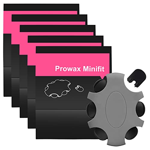 Prowax Minifit Filtro Cerume Per Apparecchi Acustici, Prowax Minifit Filtro Cerume Di Ricambio Con 6 Strumenti E 6 Filtri (3 Confezioni/18 Pezzi)