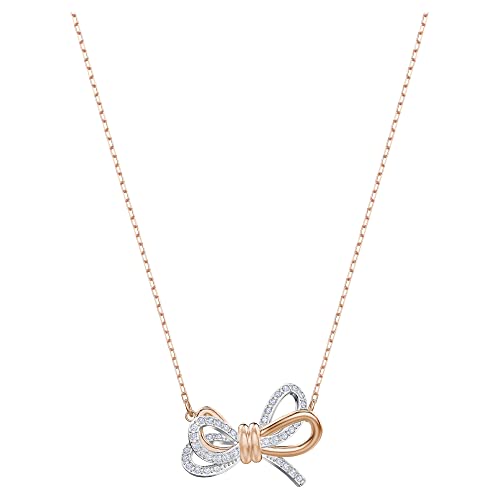 Swarovski Pendente Lifelong Bow, Bianco, Mix Di Placcature