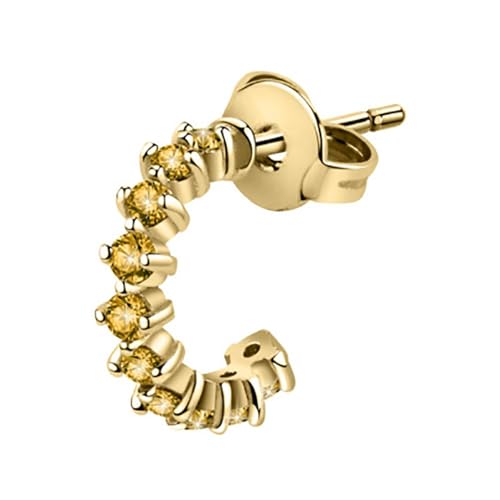 La Petite Story Mono Orecchino Donna, Collezione Single Earrings, In Ottone, Zirconi - Lps02Arq152