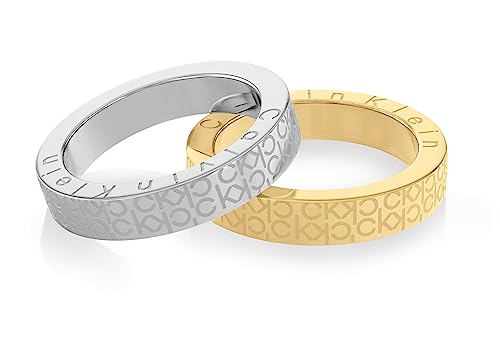 Calvin Klein Anello Da Donna Collezione Ck Iconic For Her In Acciaio Inossidabile - 35000444B