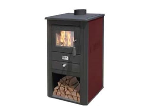 Stufa A Legna Pallade (10,7Kw, Bordò)