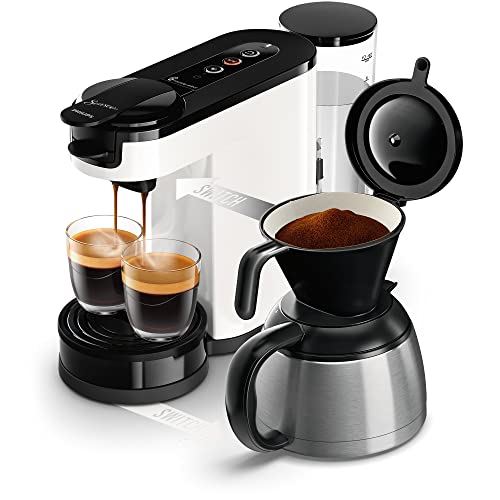 Philips Hd6592/04 - Filtro Per Interruttore E Filtro Per Macchina Da Caffè, Tecnologia Di Infusione 2 In 1, Contenitore Per Acqua Da 1 Litro, 7 Tazze 