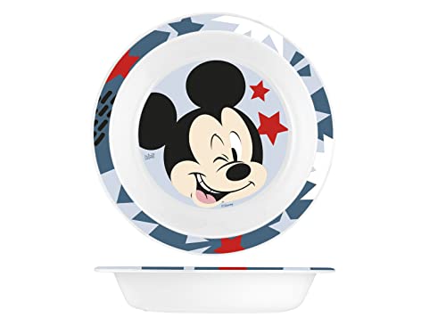 Lulabi Disney Mickey Icon Piatto Fondo Pappa In San Decorato, 20Cm